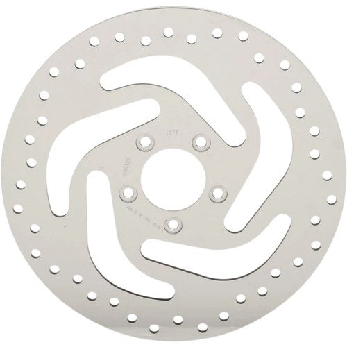 Drag Specialties Drilled Brake Rotor - Front - 11.8" | B06-0195ASP