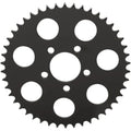 Drag Specialties Rear Sprocket - Gloss Black - Flat - 46-Tooth | 16429EB