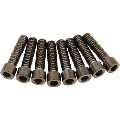 Drag Specialties Bolt Kit M8 Lifter Black/Chrome Smooth | MK776SBK
