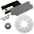Celox Drive Chain and Sprockets Kit for Kawasaki KLX110 2002 2003 2004 - 2009