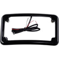 Cycle Visions Beveled License Plate Frame - Black | CV4617B
