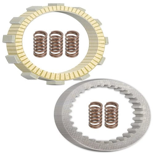 Clutch Friction And Steel Plates Kit for Kawasaki W650 EJ650A 2000 2001 2002