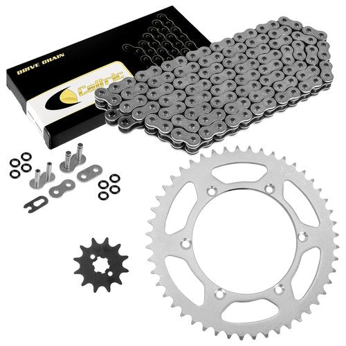 O-Ring Drive Chain & Sprockets Kit for Kawasaki KX125 1990 1991