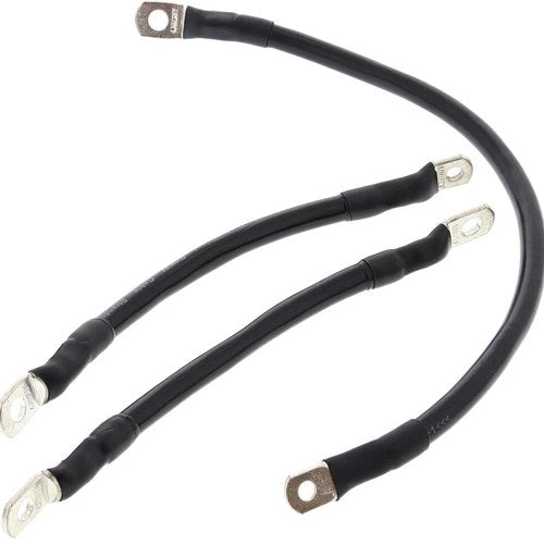 All Balls Battery Cable Kit - Black, 2 each 8", 1 each 15" | 79-3005-1