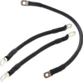 All Balls Battery Cable Kit - Black, 2 each 8", 1 each 15" | 79-3005-1