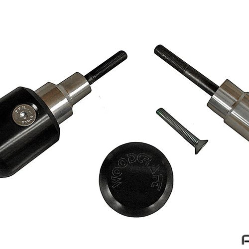 Yamaha 2022-2025 Yzf R7 Woodcraft Racing Frame Slider Kit With Black Pucks