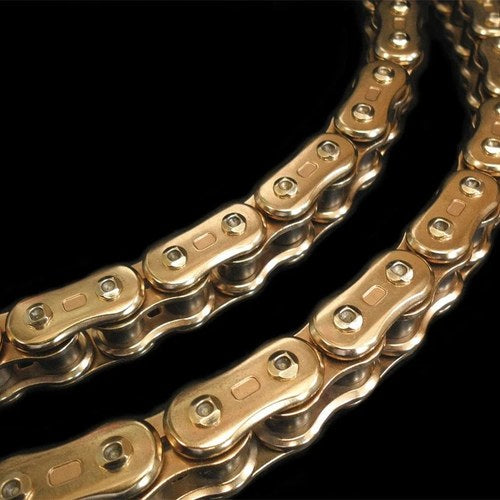 EK Chain Z/3D QX2-RING 525 Pitch - The Chain You Want -150 Links - Gold