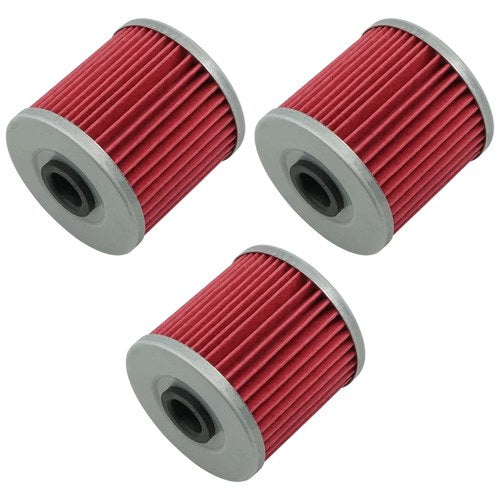 3 Pack Oil Filter for Kawasaki Bj250 Bj 250 Estrella Bj-250 1992-2008