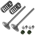 2x Exhaust Valve Kit for Yamaha WR450F 2007 2008 2009 2011 2012 2013 2014 2015