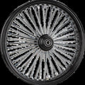 Harddrive Front 48 Spoke Wheel Black Single Disc 23X3.5 3/4" 00-Up | 052-14521