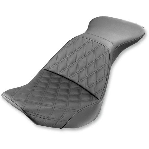 Saddlemen Explorer Seat - Lattice Stitched - Flstn (Black) 806-15-029LS
