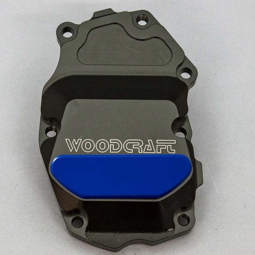 Triumph 2020-2025 Daytona 765 MOTO2 Woodcraft Crank / Ignition Cover - Blue