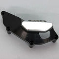 Yamaha 2021-2025 Tenere 700 Woodcraft Lhs Stator Cover Protector - Silver Plate
