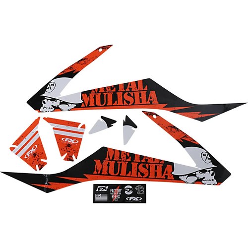 Factory Effex Metal Mulisha Graphic Kit - KTM | 23-11530