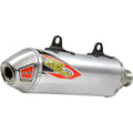 Pro Circuit T-6 Slip-On Exhaust System (Natural) 0151545A
