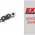 Honda 2011-2023 CB1000R EK MVXZ2 520 Conversion 120 Link Chain BLACK/NICKEL