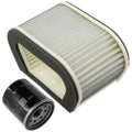 Caltric 4XV-14451-00-00 Air & Oil Filters For Yamaha YZFR1 YZF1000 1998-2001