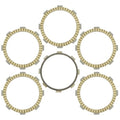 Clutch Friction Plates Kit for Kawasaki KMX125 1999-2001 / 13088-1077 13088-1016