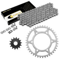 Caltric Drive Chain & Sprockets For Kawasaki Z400 ABS 2019-2022 520 X 108