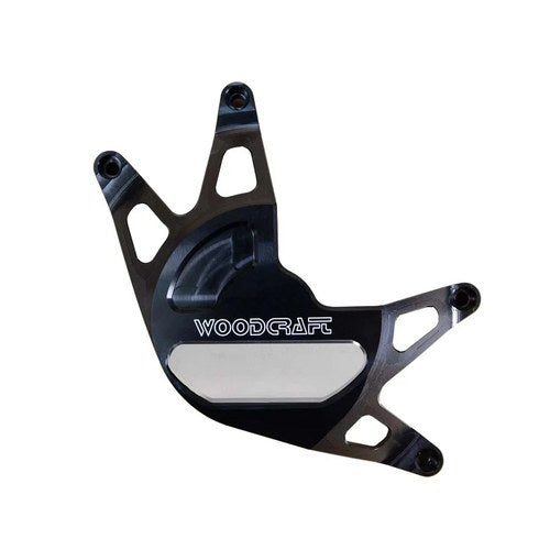 Yamaha 2021-2022 Tracer 900 Woodcraft Clutch Cover Engine Protector Silver Plate