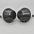 Kawasaki 2023-2025 ZX4RR Woodcraft Racing Frame Slider Kit - Domed Pucks