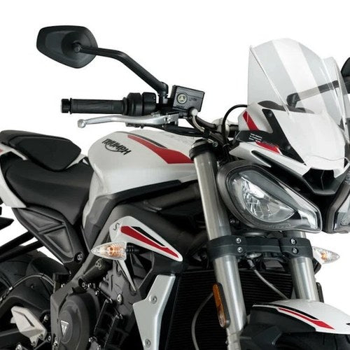 Triumph Street Triple 765 R 2020-2023 Puig Windscreen New Gen Sport Clear