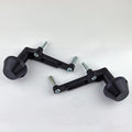 KTM 2021-2024 890 Duke Woodcraft Racing Frame Slider Kit - Black Domed Pucks