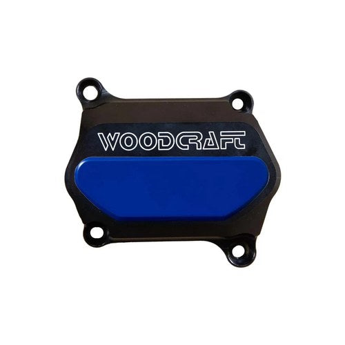 Ducati 2015-2017 Multistrada 1200 Woodcraft Water Pump Protector - Blue Plate