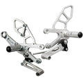 Aprilia 2017-2020 RSV4 Woodcraft Racing Rearsets / Footpeg Kit - Std Shift