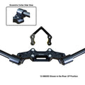 Ducati 2016-2019 Monster 1200R Woodcraft Adapter W/ Damper Mount -35mm Eccentric