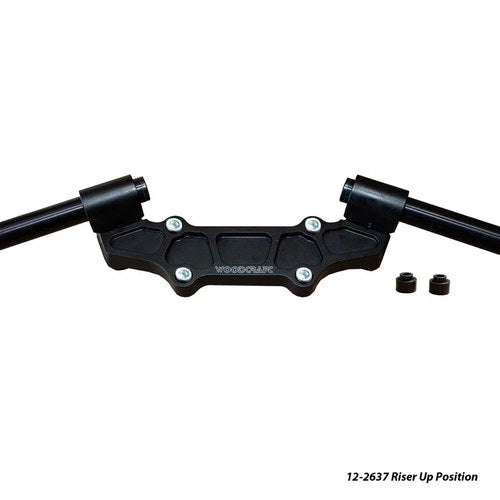 Ducati 2021-2024 Monster 937 Woodcraft Racing Clipon Adapter Plate - 1.5" Mount