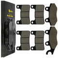 Caltric Front And Rear Brake Pads For Kawasaki ZX1000 Ninja H2 SX SE+ 2018-2023
