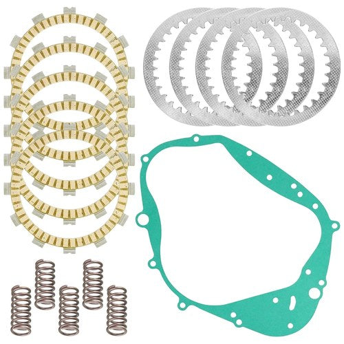 Caltric Clutch Friction w/ Steel Plates Kit for Suzuki DR-Z125 DRZ125 2003-2024