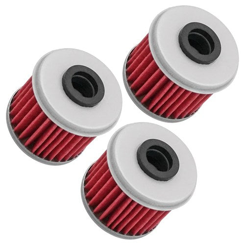 3 Pack Oil Filter for Honda CRF450R CRF450X CRF450Rx CRF450Rwe 2002 03 04-2025