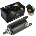Starter and Relay Solenoid for Kawasaki for EX250J Ninja 250R 1988 1989-2012