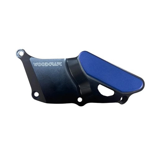 Kawasaki 2023-2025 ZX4RR Woodcraft Racing Rhs Engine Clutch Cover - Blue Plate