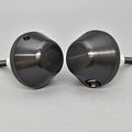 Kawasaki 2004-2005 ZX10R Woodcraft Racing Frame Slider Kit - Domed Pucks