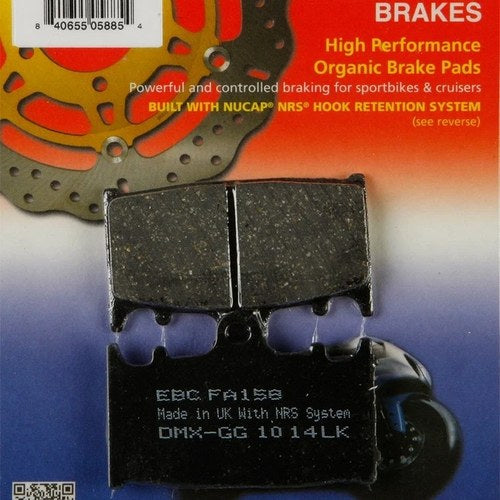 Ebc Organic Brake Pads FA158