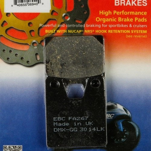 Ebc Organic Brake Pads FA267
