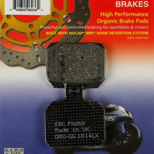 Ebc Organic Brake Pads FA266