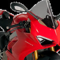 Ducati Panigale V4/S 2018-2019 / V2 2020 Puig Windscreen R-RACER Dark Smoke