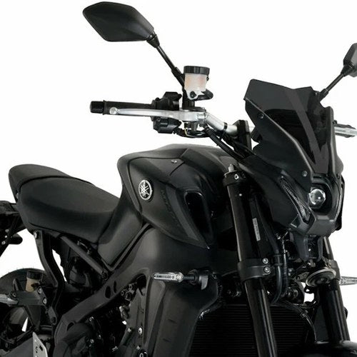 Yamaha MT-09 SP 2021-2023 Puig Windscreen Naked New Gen Sport Dark Smoke