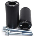 Yamaha FJ09 15-17 FZ-09 14-16 Shogun P2A Frame Sliders NO Cut Black