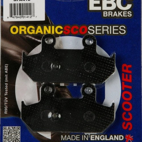 Ebc Sfa Sintered Scooter Brake Pads SFA412