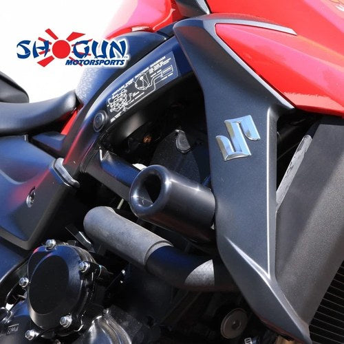 Suzuki GSX-S750/Z 18-23 Shogun Frame Sliders - Bar Ends - Spools NO Cut
