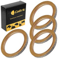 4 Exhaust Muffler Pipe Gaskets for Suzuki GSF1200 GSF1200S Bandit 1200 1997-05