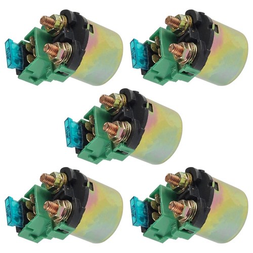 Starter Solenoid Relays for Suzuki GS500 1989-2002 GS500F 04-2009 31800-01D00 5x