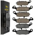Front & Rear Brake Pads for Kawasaki Vulcan 1600 VN1600 Classic 2003-2008