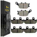 Front and Rear Brake Pads for Honda CBR600F2 CBR600 F2 Super Sport 1991-1994
