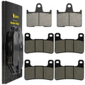 Front & Rear Brake Pads for Suzuki GSXR600 GSX-R600 2004 2005
